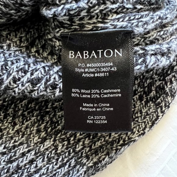 Babaton Salt & Pepper Sweater SzXS - Picture 8 of 12